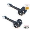 BDP1586-1 2 Pieces Rear Door Hinge Stop Check Strap Limiter for Volvo S80 XC70 S60 MK2 V70 MK3 XC60 V60 MK1 31298467