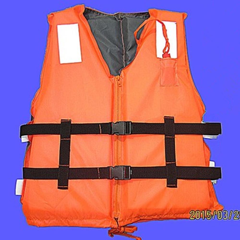Adult & Child Professional Life Jacket for Swimming, Rafting & Fishing - Oxford Buoyancy Vest (Adult Size 8) Yes