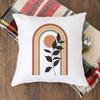 Nordic Geometric Plant Print Cushion Cover Pillow Cases Home Outdoor Balcony Sofa Living Room Aesthetic Decoration Pillowcase