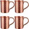 400ml Edelstahl Moskau Mule Becher Handgefertigt Langlebiger Cocktailbecher für Hausbar Trinkgeschirr Geschenkstahl