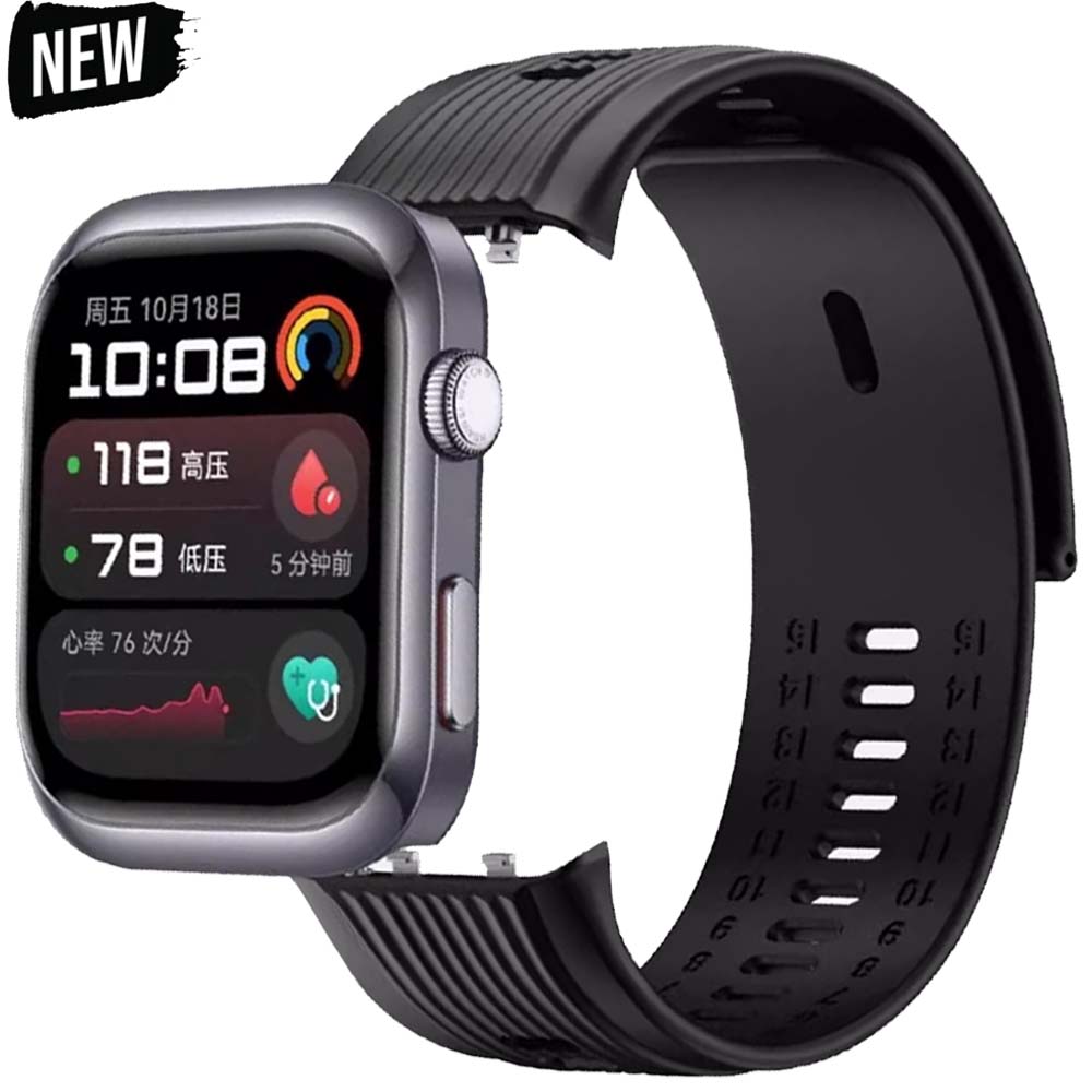 Silikonarmband für HUAWEI Watch D2 Weiches Sportarmband Ersatzarmband Atmungsaktives Uhrenarmband für HUAWEI Watch D2 Armband