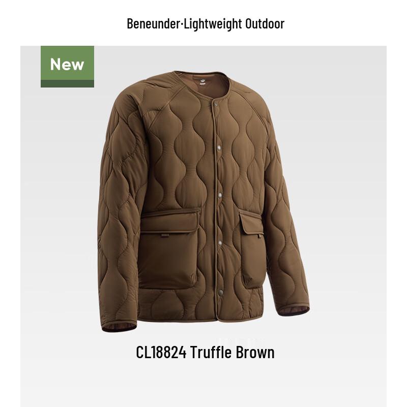 

Beneunder Men s Lightweight Collarless Outdoor Jacket M