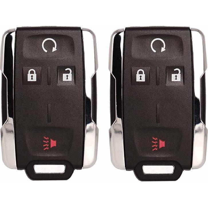 Machanmagic Key Fob Replacement Compatible For Chevy Silverado GMC Sierra 1500 2500 HD 3500 HD 2014- Chevrolet Colorado GMC Canyon 2015- Car Keyless