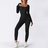 Clearance Is Non-refundable, Seamless One-piece Yoga Clothes, Integrated Sports Training, Fitness Clothes, High Elastic Belly and Shapewear.