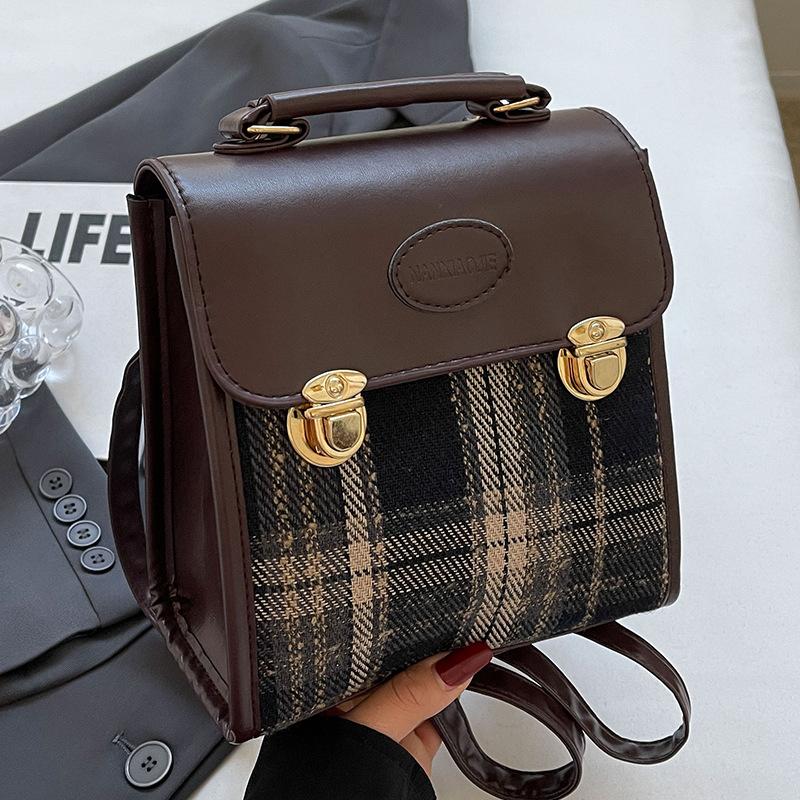 High End Niche Backpack for Women New Trendy Fashion Crossbody Bag Retro Versatile One Shoulder Handbag Women