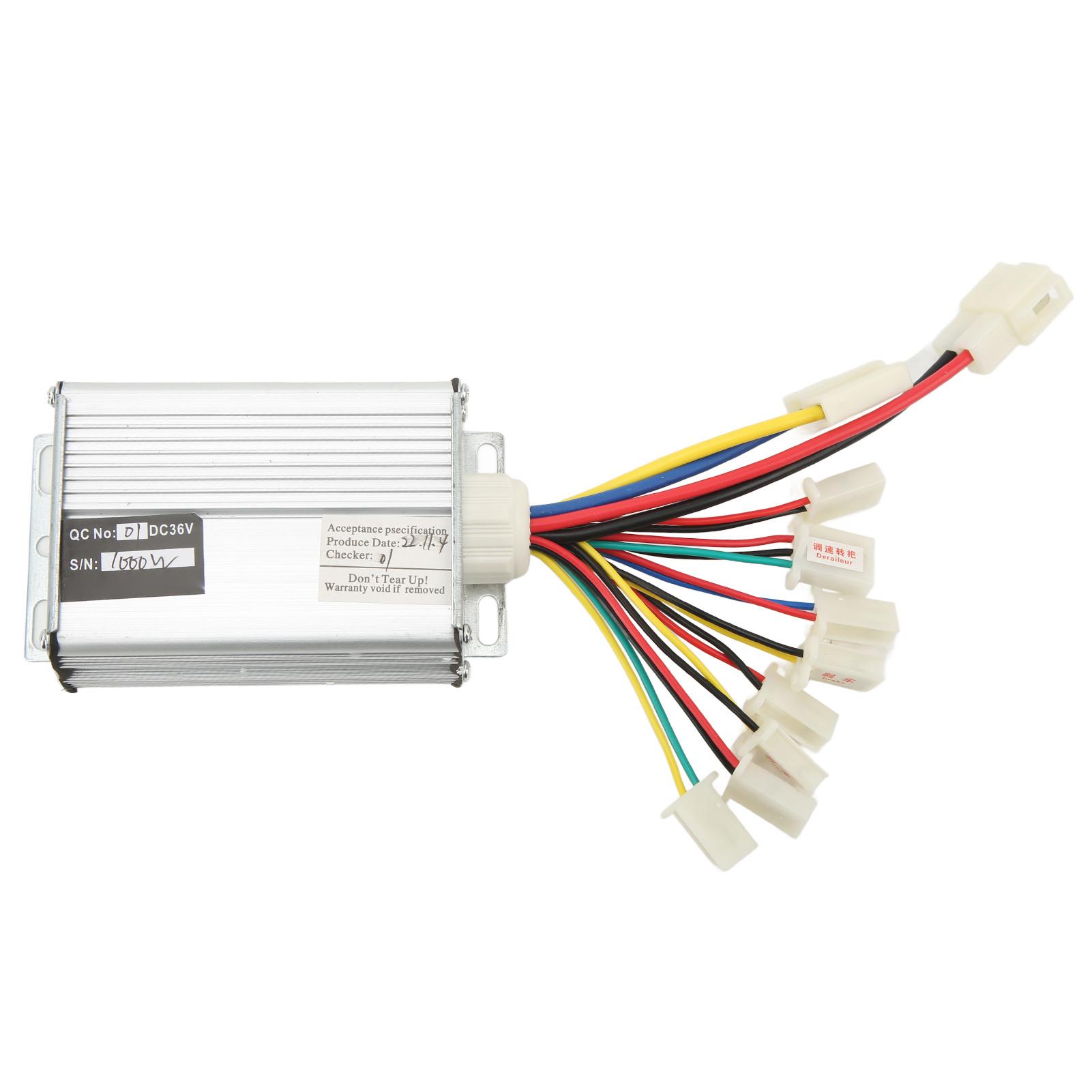 

Electric Bike Brushed Motor Controller 36V 1000W Speed Control Set Kit for Scooter