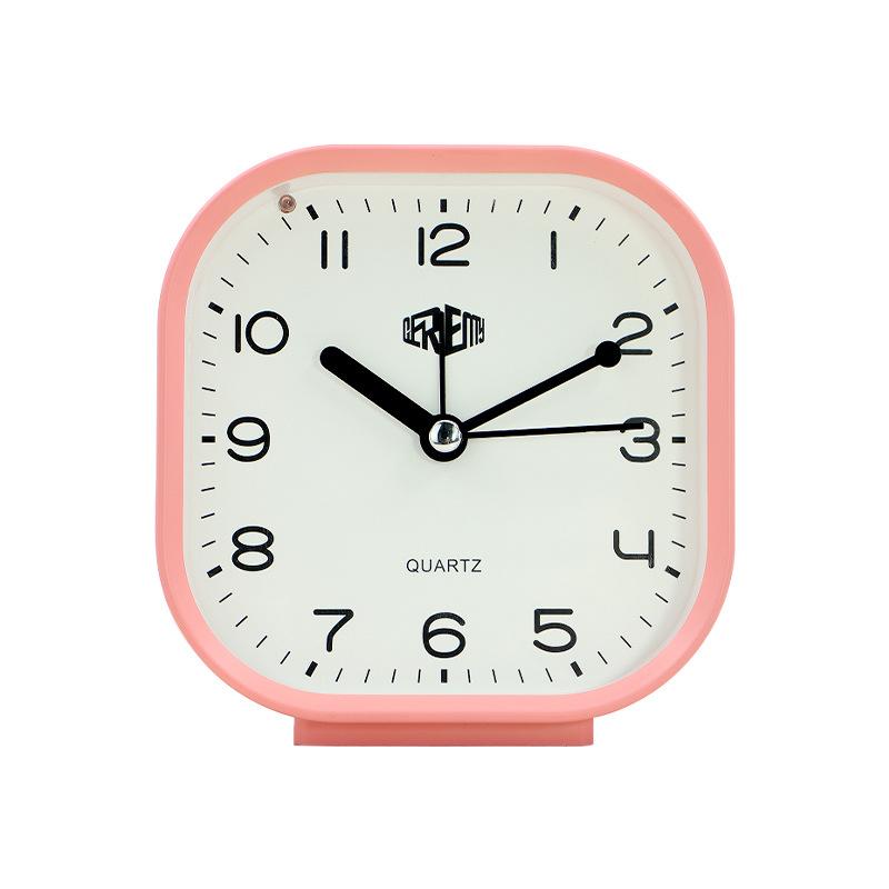 

Student Simple Alarm Clock Fashionable and Silent Walk Night Lampstand Clock Children Wake Up with Desk Ornaments Creative New Clock