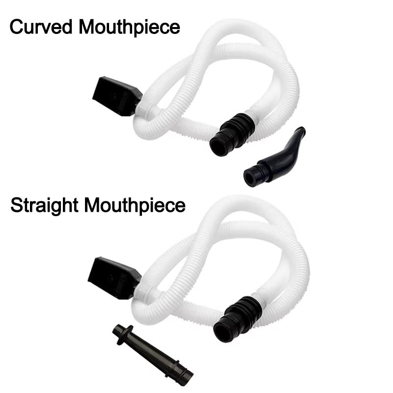 Melodica Replacement Tube With Mouthpiece 32/36/37/41Key Long Melodica Hose Instrument Accessories Curved/Straight Mouthpiece