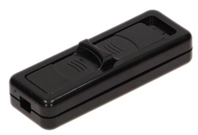 Slide Switch 1-Pole 2.5A/250V Black - E+10-029