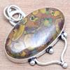 Pendant Azuboolite Gemstone Gift For Her Silver Jewelry 2"