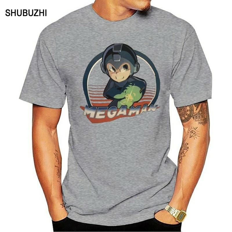 

Новая редкая видеоигра Mega Man мужская футболка L Классический Megaman $25 Черная Синяя Новая Крутая Футболка 4XL
