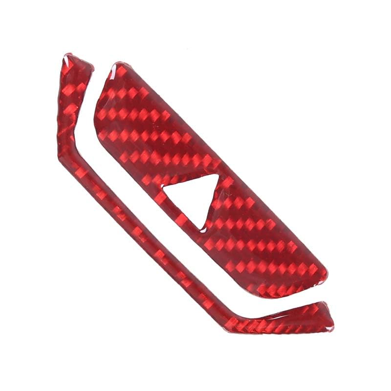 METYOUCAR Honda N-BOX JF3 JF4 Compatible Hazard Button Cover Ring Carbon Fiber Sticker for