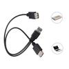 USB2.0 Active Hub Splitter Cable 40cm Double Port Adapter Cord  Flexible Designing For Multiple Device Access
