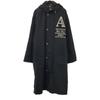 Adidas 80s Vintage Made by Descente Long Coat M Black Men's Used