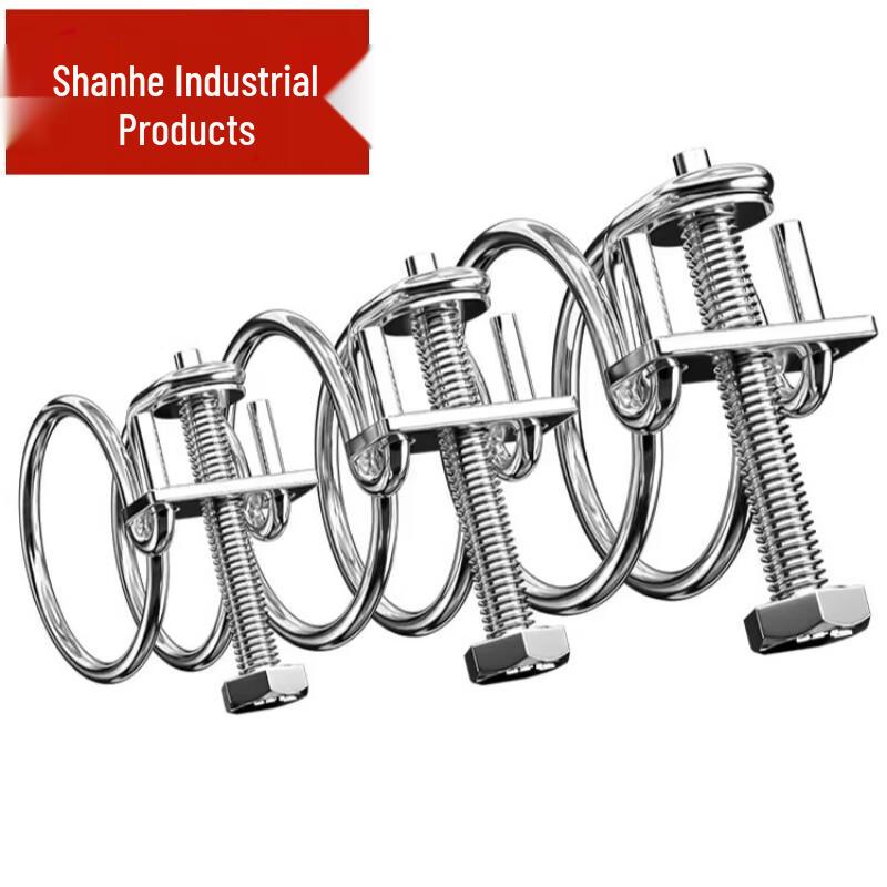 304 Stainless Steel Double Wire Hose Clamp 160-170*3mm