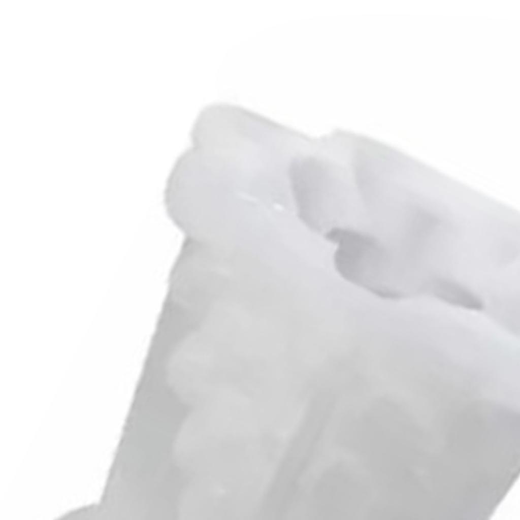Christmas Tree Candle Mold Cute Shape Smoother Reusable 3D Candle Silicone Mold for DIY Handcrafts