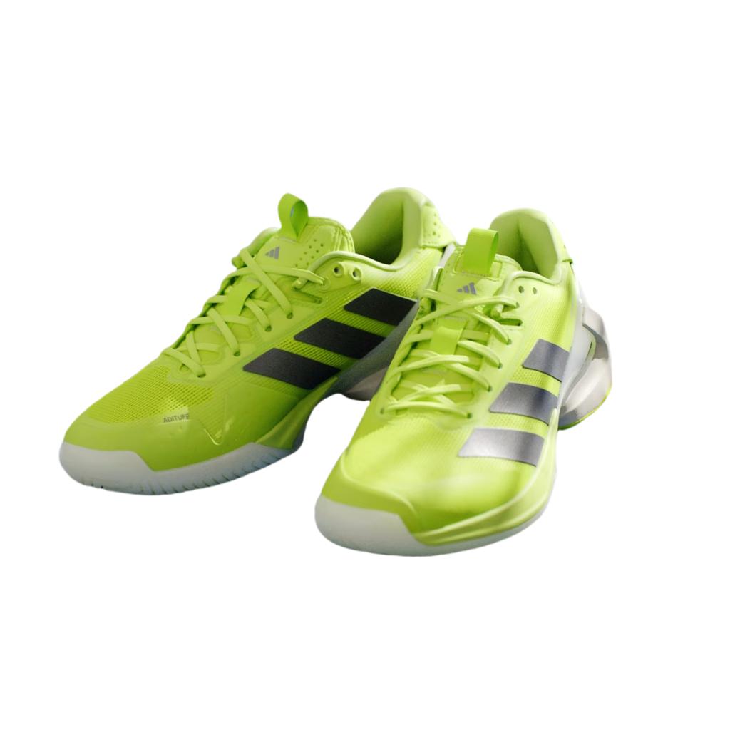 adidas Adizero Ubersonic 5 Lucid Lemon Iron Metallic Women Sneakers Green Powder-Yellow IH8106