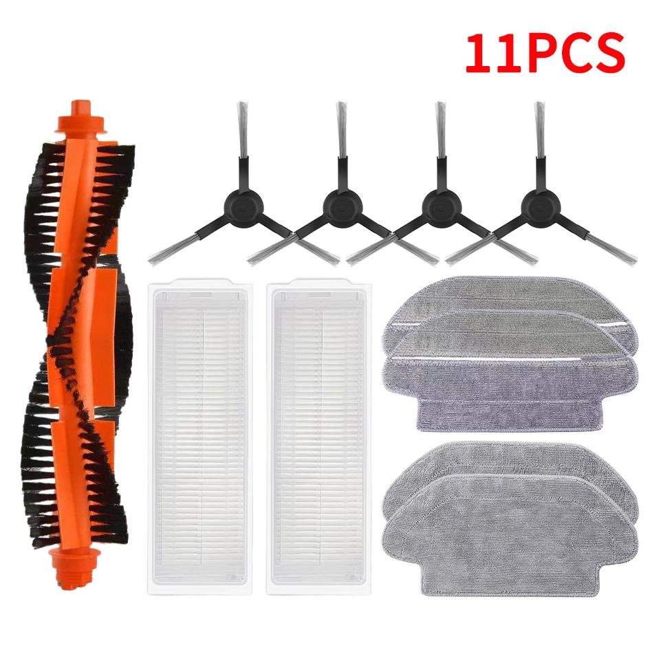 For Xiaomi Mijia Robot Vacuum Mop 2S 3C Mi Robot Vacuum Mop P Accessories Mop Cloths Main Side Brush XMSTJQR2S STYJ02YM