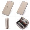 Humerpaul Ladies Wallet Leather Wallet RFID Anti-theft Swipe Wallet Zipper Large-capacity Wallet Multi-card Coin Purse