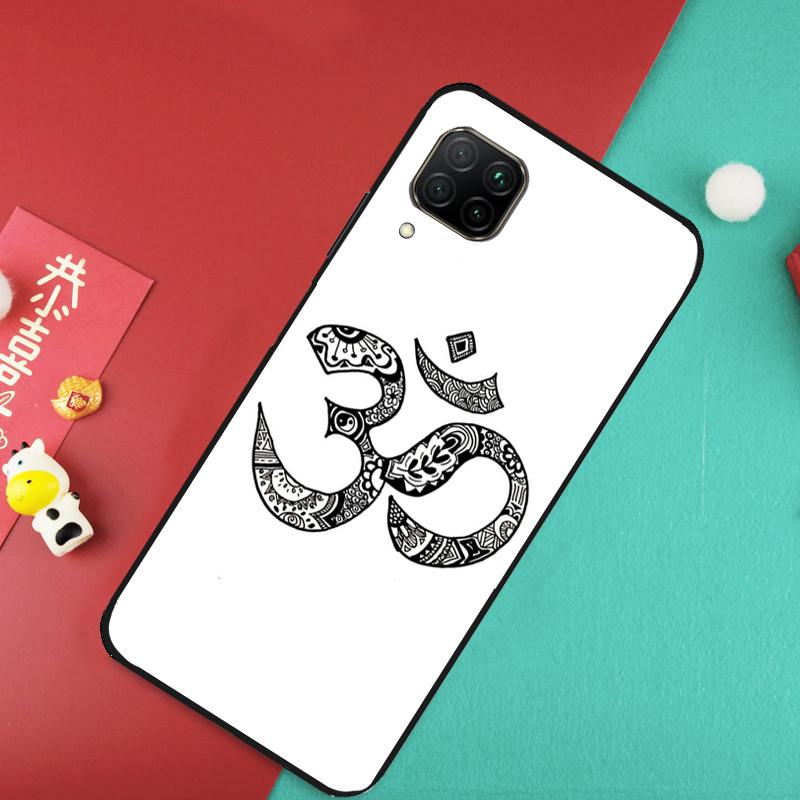 OM Yoga GOA Zen Symbol For Huawei Nova 7i 8i 11i 12i Y73 Y72 Y61 Y91 Y90 Y70 Y60 9 10 SE 11 Pro P30 P40 Lite Case