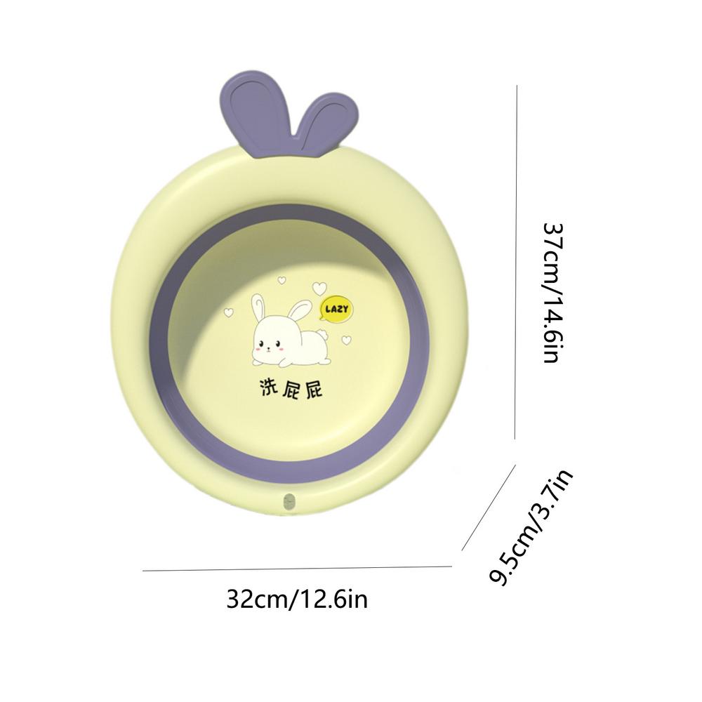 

1 шт. мультяшный силиконовый складной умывальник для путешествий переносной умывальник складное ведро для домашней ванной умывальник подвесные раковины зелёный