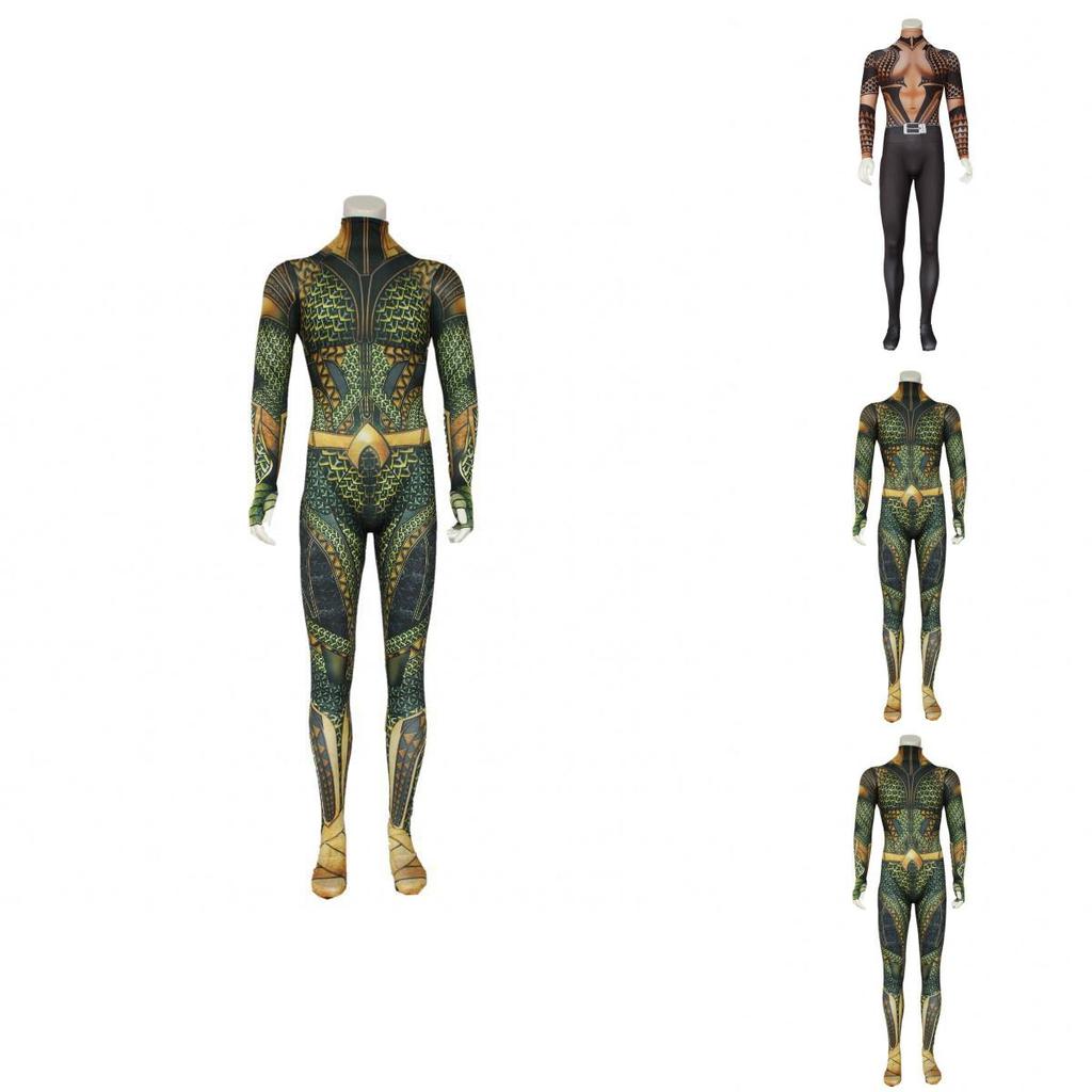Justice League Aquaman Kostüm für Halloween Bühnenauftritt