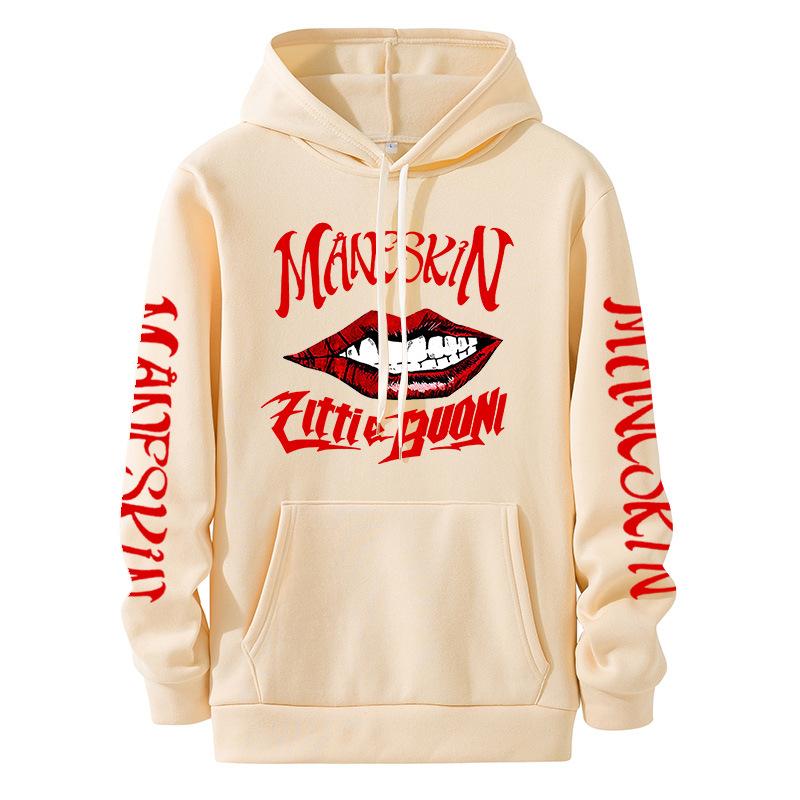 Maneskin Felpe con cappuccio Tuta da ginnastica Pullover Con cappuccio  Streetwear Harajuku Felpe Maneskin Merch Abiti Manica lunga Felpa con  cappuccio oversize acquista in modo economico — spedizione gratuita,  recensioni reali con