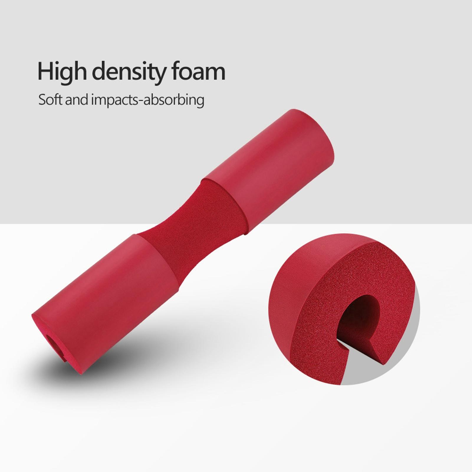 

Подушка для приседаний со штангой Защитная защита для шеи и плеч при поднятии тяжестей (красный)