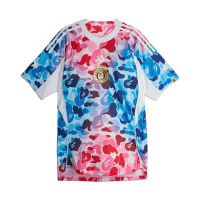 adidas X BAPE Koszulka Piłkarska Niebieska Unisex Top KA0040