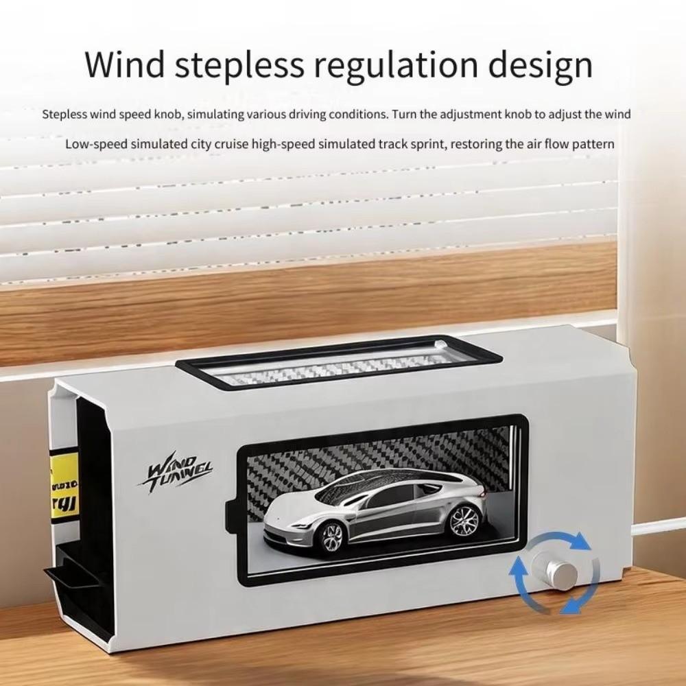 Scientific Experimentation Desktop Wind Tunnel Clear Flow Path Wind Tunnel Model Popular Science