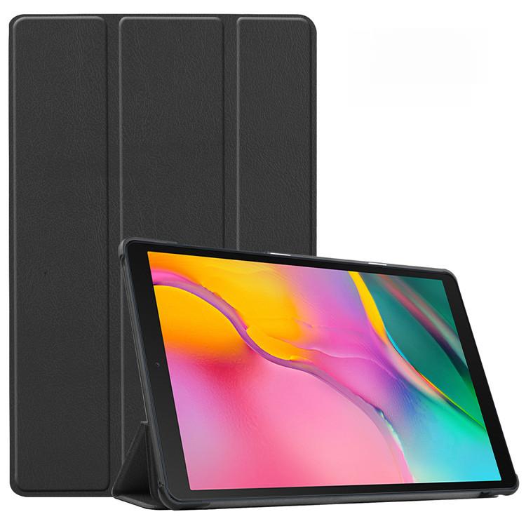 For Huawei Tablet Protective Case MediaPad T5 10in - Hard Shell Tri-Fold Leather Cover For Mediapad T3 7.0
