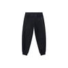 Li Ning Fitness Series Solid Color Logo Jogger Pants Men Bottoms Black AKLT741-1