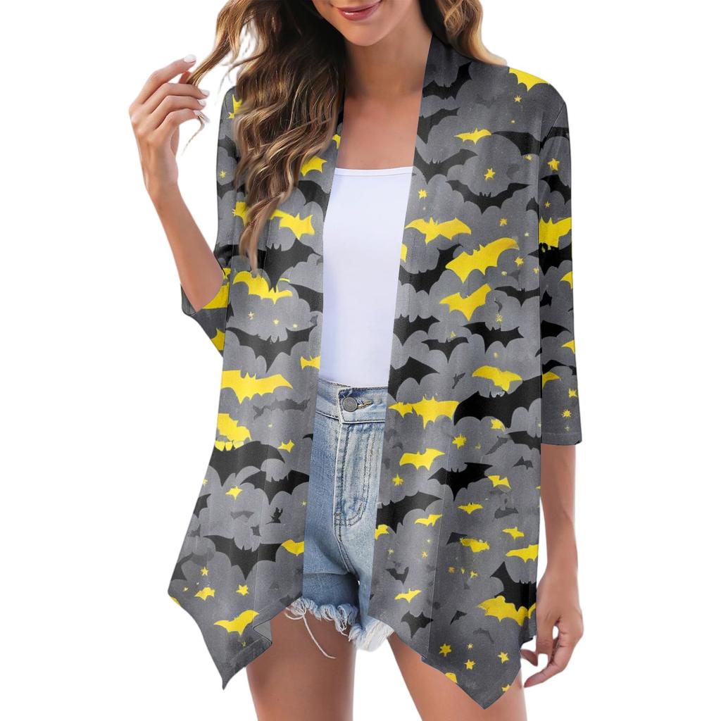 Women's Fashion Casual Cozy Halloween Cardigan Jacket