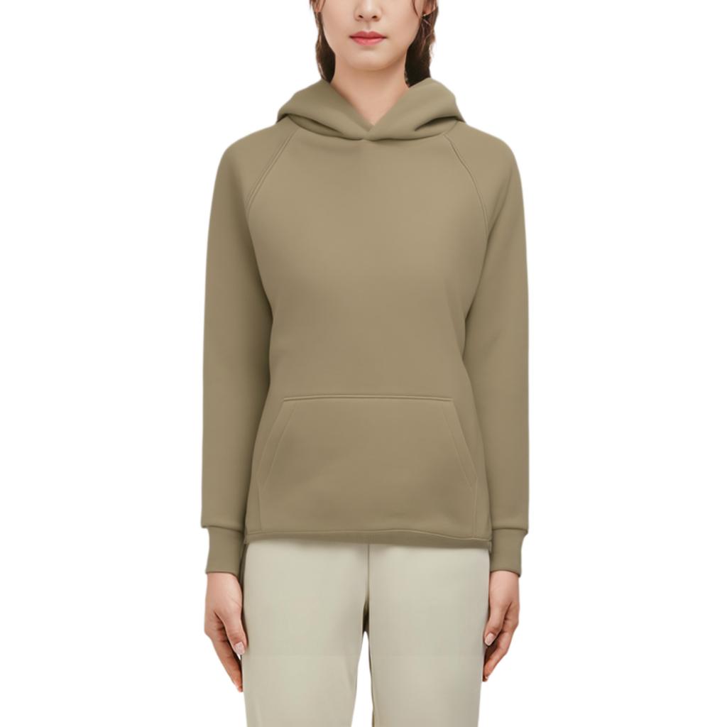 Fear Of God Essentials SS22 Solid Color Digital Pullover Hoodie Women hoodies Oak-Brown FOG-SS22-467