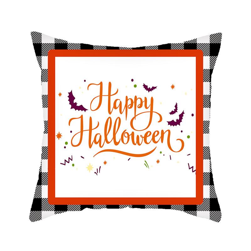 

Новая мультяшная забавная наволочка Хэллоуин украшение подушка с принтом букв подушка для гостиной подушка для стула 45*45cm