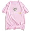 Summer Graphic Clothing Copy Moon Joy Tshirt Loose Fashion Oneck UnisexWomen Tshirts Streetwear Unisex Casual Short Sleeve Tees