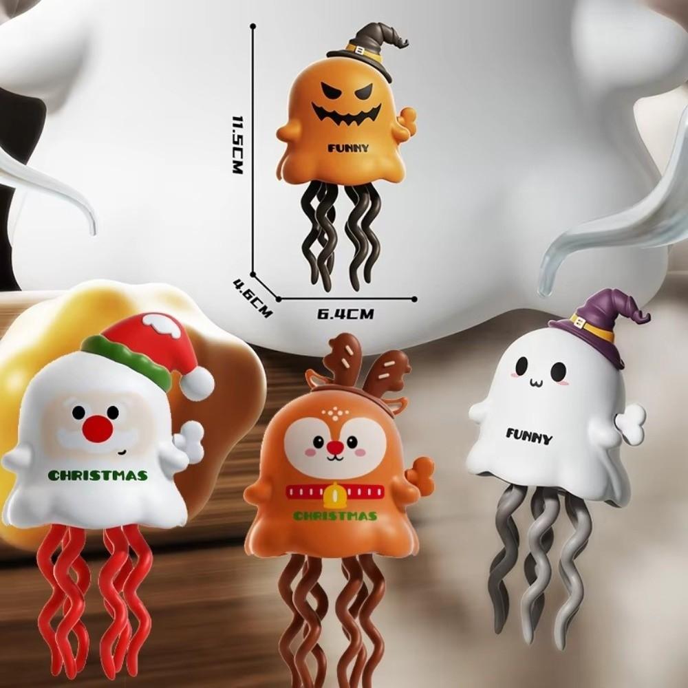 Snowman Elk Dancing Ghost Pumpkin Toy Twisting Motion Halloween Dancing Fidget Toys  Haunted House