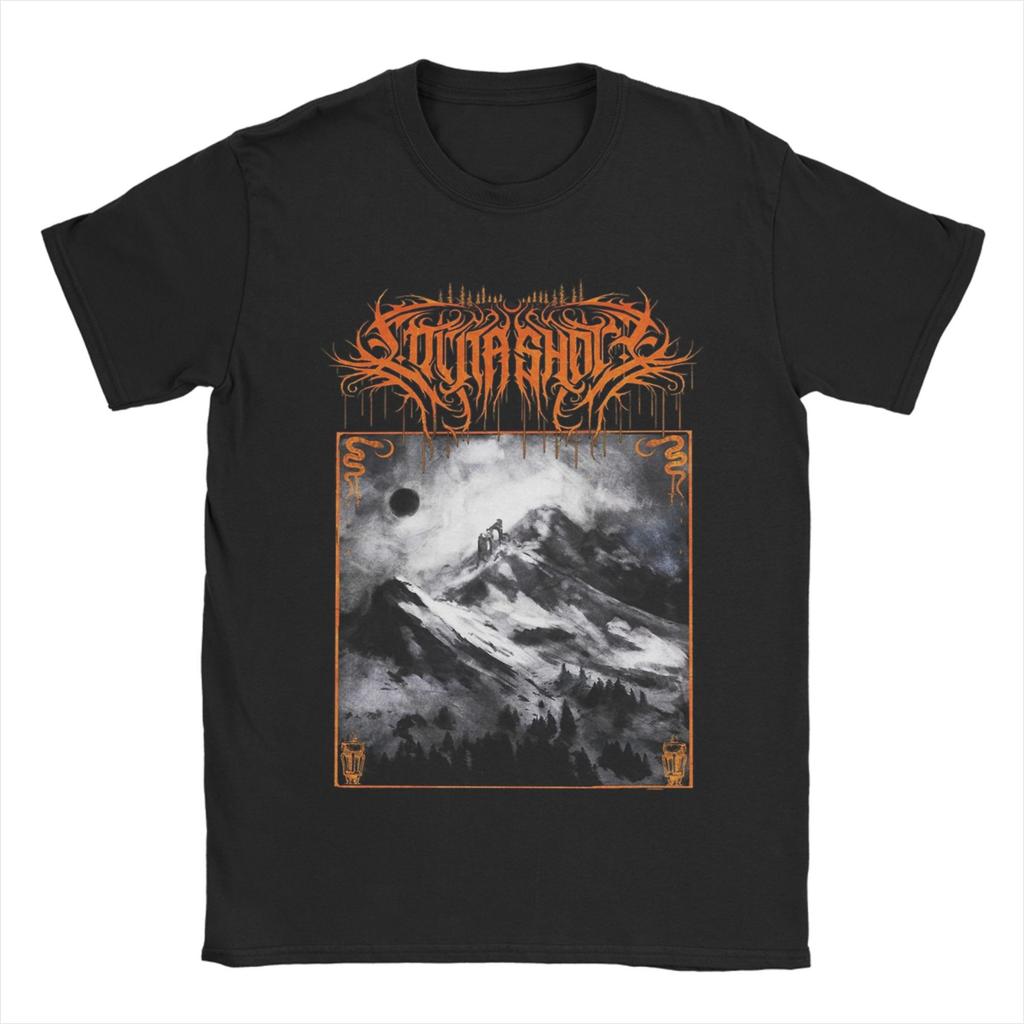 Men Genres Deathcore Lorna Shore Logo T Shirts 100% Cotton Tops Amazing Short Sleeve O Neck Tee Shirt New Arrival T-Shirt