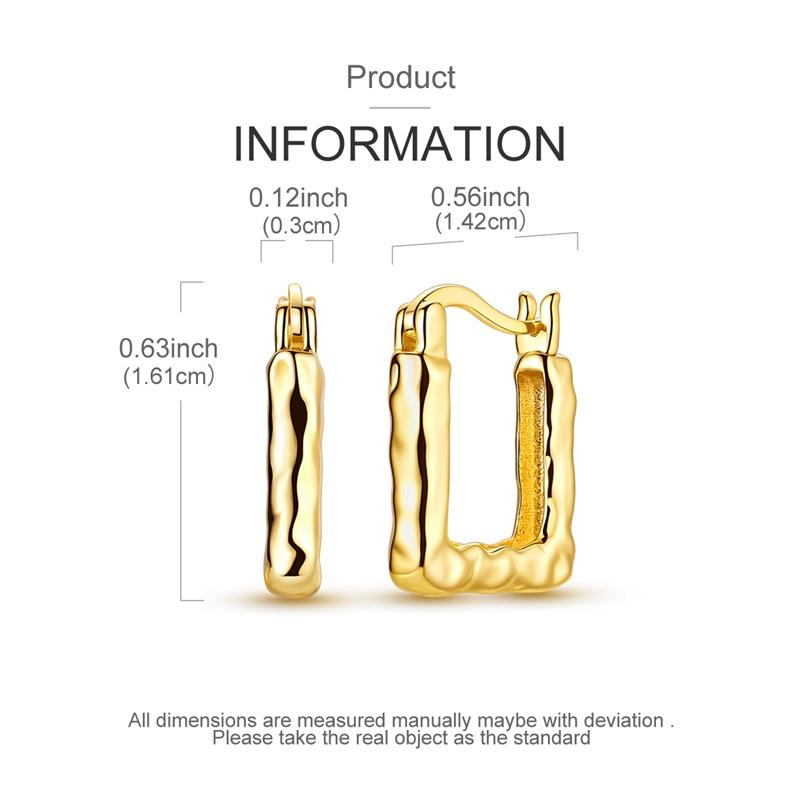 Gold Serie Hoop Earrings 925 Silver Sparkling Irregular Shape Feather Star Earrings Stud for Woman Girl Jewelry Gift