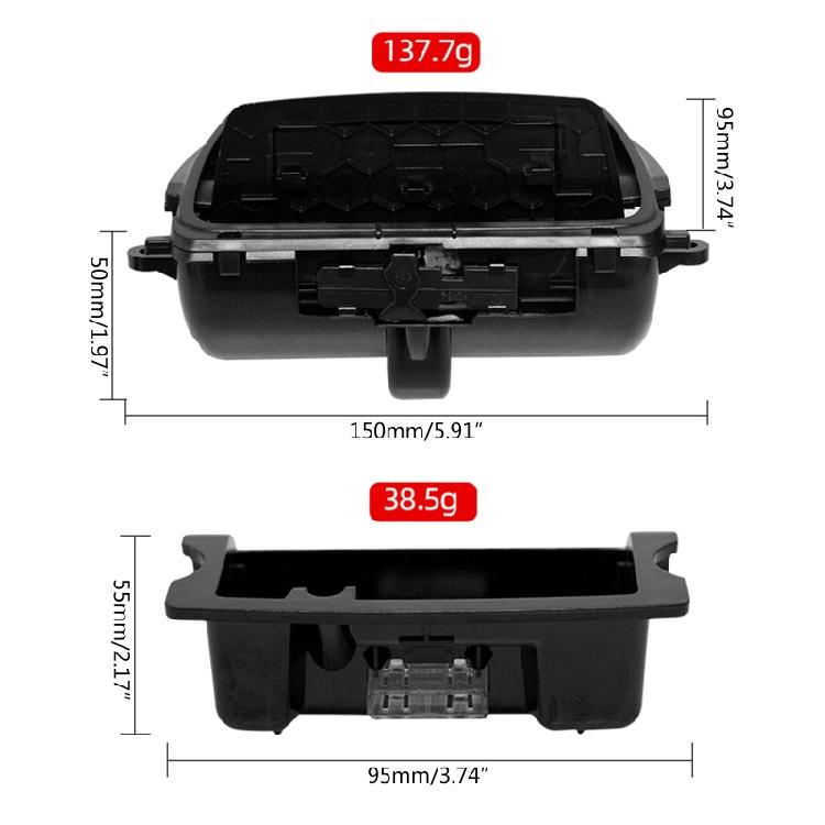 Upgrade Auto Smokeless Ash Tray Simple for 5 Series Accessories Center Console