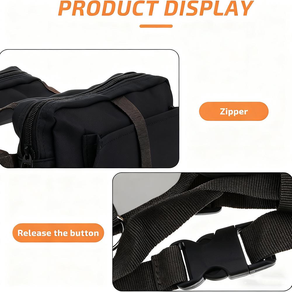 Pet Hiking Backpack with Saddle Bags for Medium To Large Dogs - Multi-functional Travel Pack