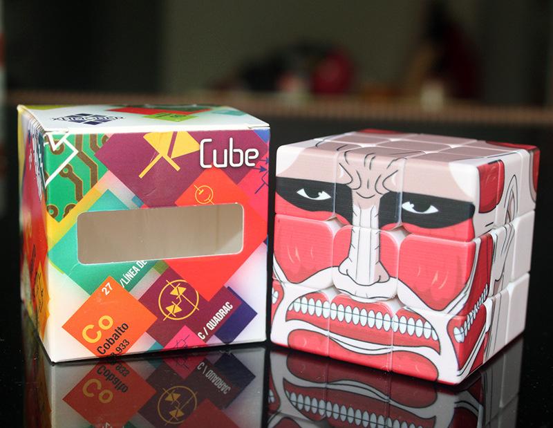 3x3x3 3D Printing Magnetic Speed Cubo Titan Corus Magnet Professional Magic Cube Puzzle Magico Fidget Toy