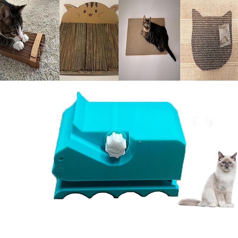 Cardboard Cutter For Cat Scratchers,3D Printed Card Board Cutter,Cardboard Cutter Diy Cat Scratchers,Handheld Cardboard Recycle