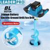 High Power Brushless Cordless Ground Drill Electric Alloy Ground Drill Winter Drilling Ice Farm Planting Boreholes Power Tool