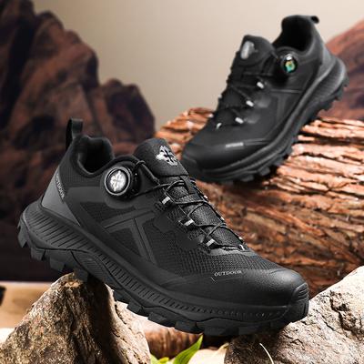 Zapatos de Senderismo Masculinos Impermeables Antideslizantes Zapatillas Casuales para Mujer Resistentes al Desgaste Caminar al Aire Libre Transpirables de Goma Botas de Senderismo