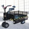Junlun 850W Electric 4-Wheel Cargo Flatbed Cart CN plug (adapter included)