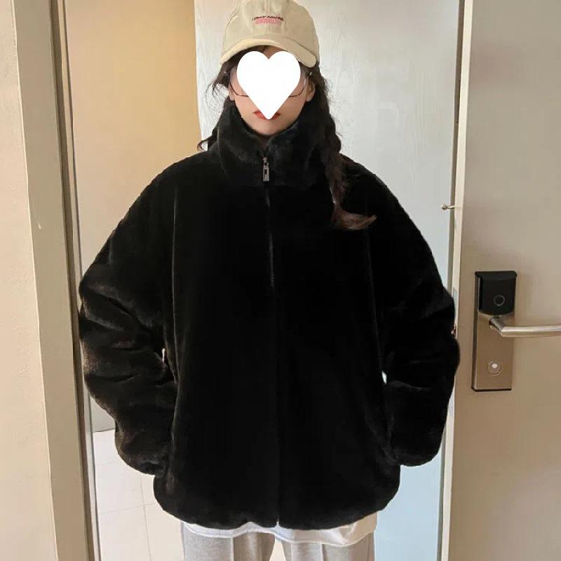 

Пальто с высоким воротником и приталенным силуэтом нового стиля, утепленное, в западном стиле, омолаживающее, женское, зимнее XL