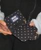 Ronron Multi Button Card Wallet Black Dot