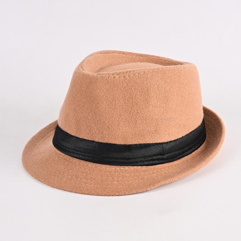 Autumn and Winter Models Are Available for Men and Women, British Retro Hats, Fashionable Gentleman Hats, Jazz Hats, Trendy Woolen Top Hats.
