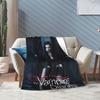 The Vampire Diaries Printed Blanket For Men Women Warm Cozy Fluffy Throw Blankets for Couch 50x60 Inches Multiple Sizes